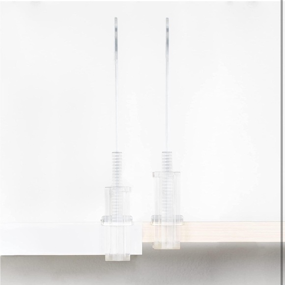 Richards Homewares Acrylic Shelf dividers 6 Pack- Closet Organizer and Storage - Picture 6 of 8